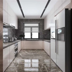 ארונות מטבח מצופים PVC